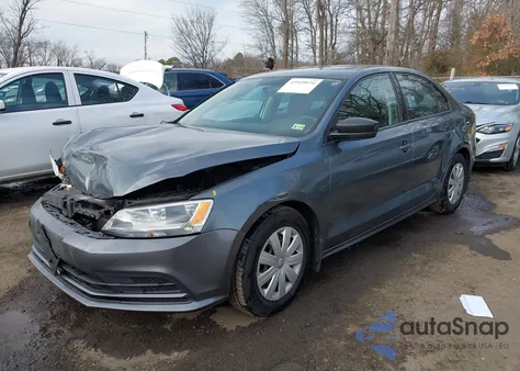 2016 Volkswagen Jetta 1.4T S z USA, uszkodzony, nr VIN 3VW267AJ0GM364589